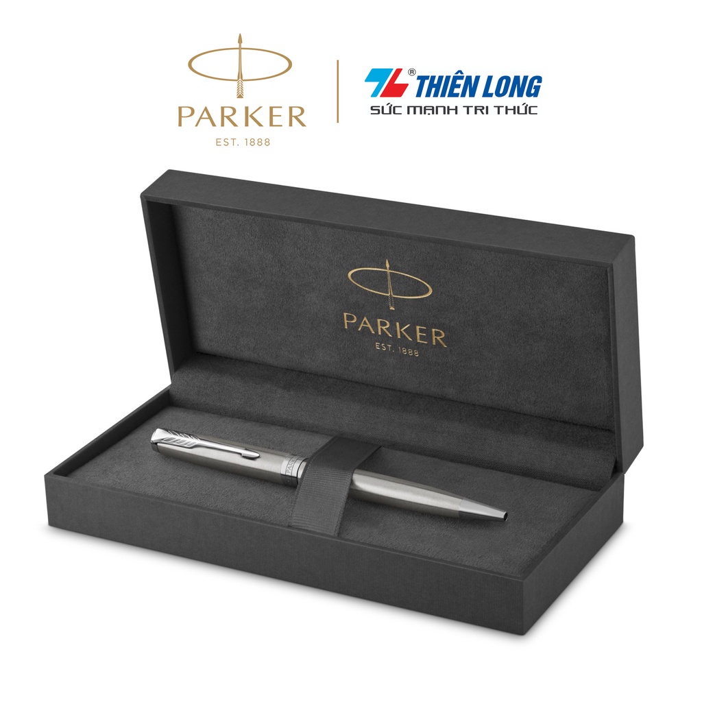 Bút bi cao cấp Parker Sonnet Đ-STAIN Steel CT TB-1950871