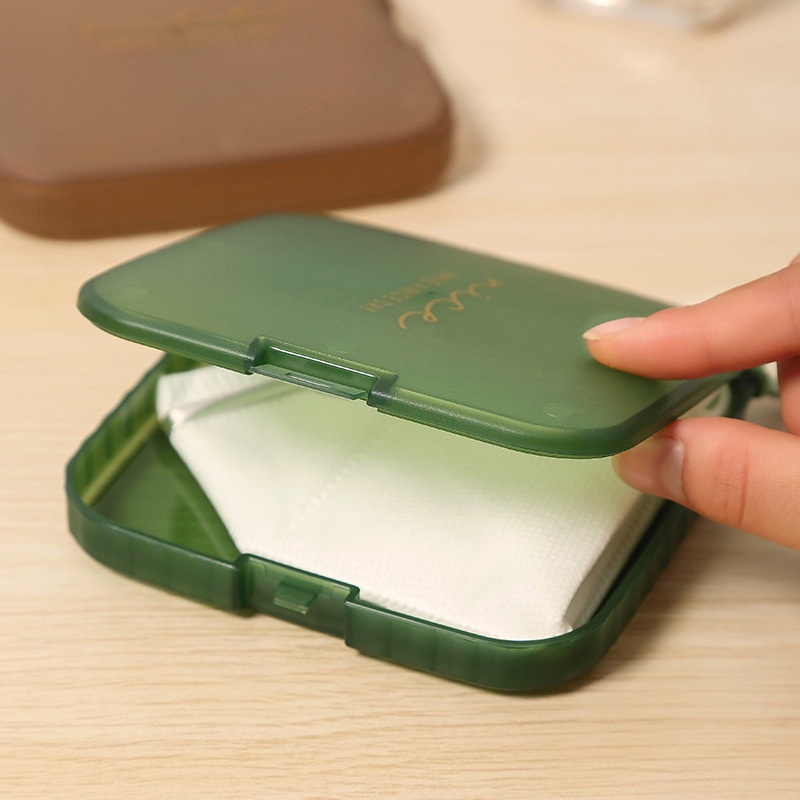 Hộp Đựng Khẩu Trang Trong Suốt Chống Bụi Thiết Kế Nhỏ Gọn Tiện Lợi Mộc 68 shop