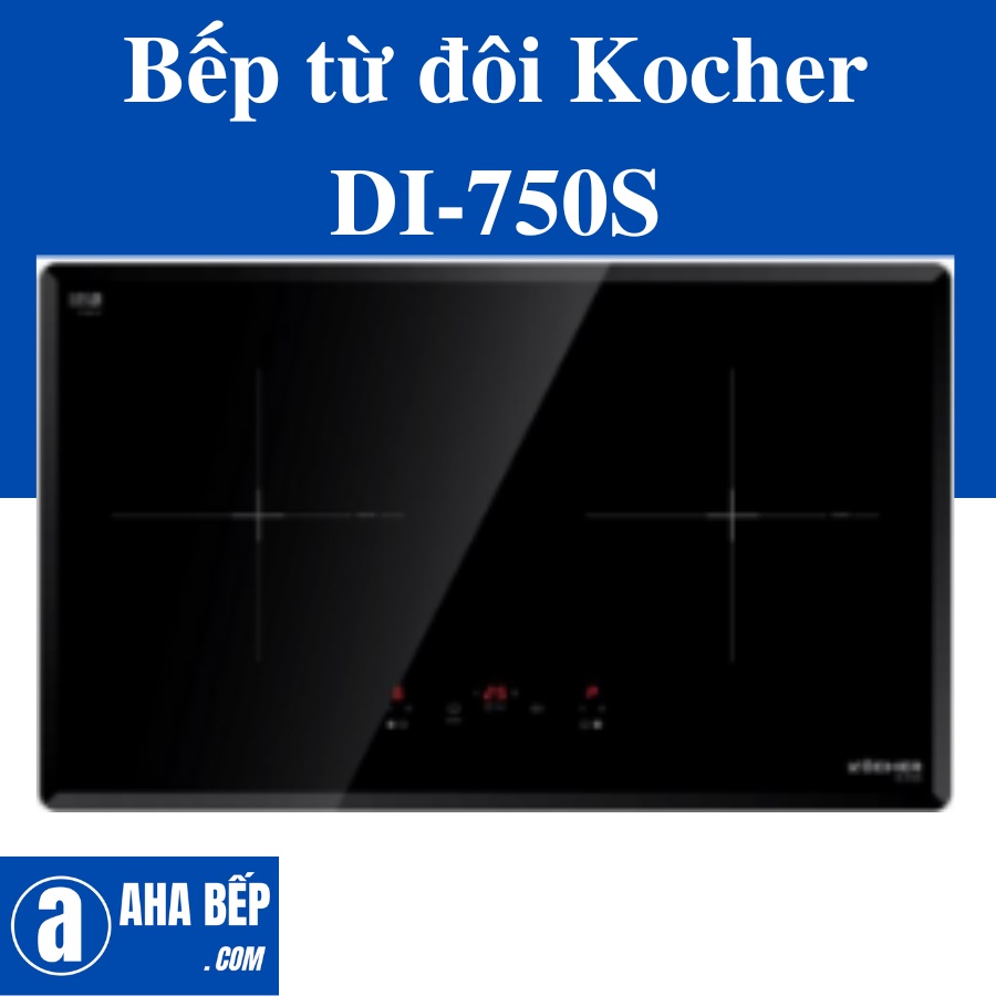 Bếp từ đôi Kocher DI-750S - Hàng Chính Hãng