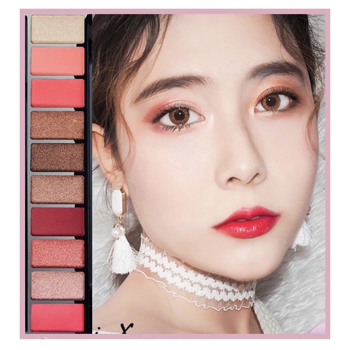 Phấn Mắt Lamela FASHION 10 ô màu siêu xinh