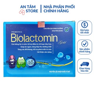 CỐM VI SINH BIOLACTOMIN GOLD CÂN BẰNG HỆ TIÊU HÓA ĐƯỜNG RUỘT CHỐNG TÁO BÓN KÍCH THÍCH .
