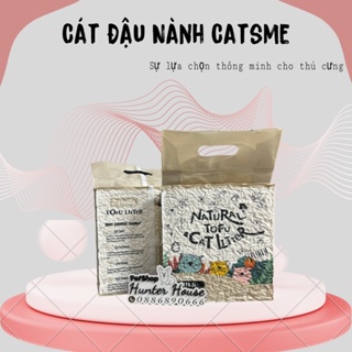 Cát đậu nành vệ sinh cho mèo Catsme - gói 6L  Tofu cat litter Catsme