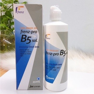 HCM nước ngâm lens rửa kính áp tròng chính hãng Hàn Quốc Frend B5 350ml