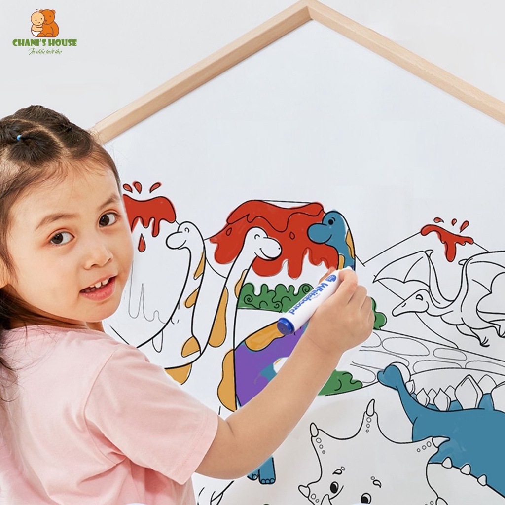 BỘ 4 BÚT DẠ VIẾT BẢNG JOAN MIRÓ DỄ DÀNG VIẾT VÀ XÓA