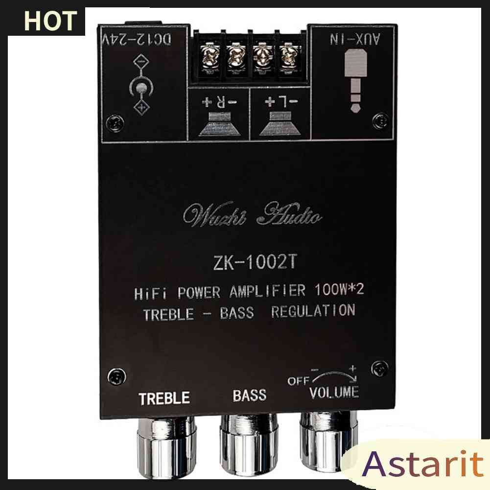 Bảng Mạch Khuếch Đại Âm Thanh ZK-1002T HIFI 2.0 Kênh 100Wx2 Chuyên Dụng