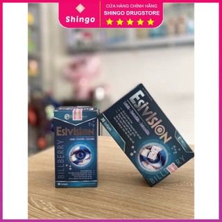 Viên uống bổ mắt esivision hộp 30 viên - cho mắt sáng, hết nhức mỏi