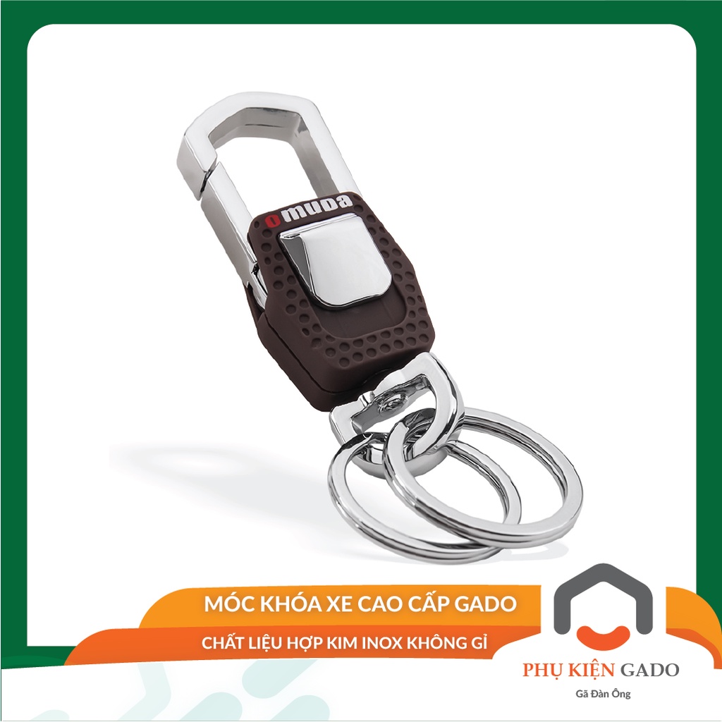 Móc khoá GADO móc chìa khóa ô tô xe máy gài thắt lưng OMD3717