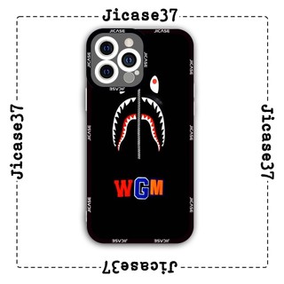 Ốp lưng iphone và samsung xiaomi oppo cạnh vuông Jicase họa tiết mặt bape 
