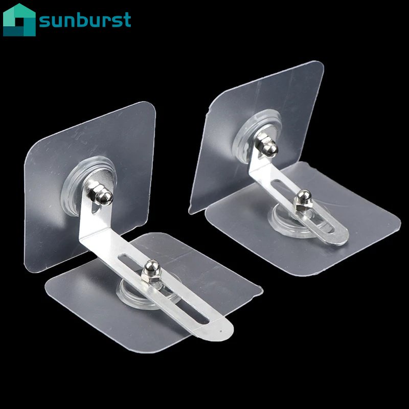 Giá Đỡ Khóa Tủ Bằng PVC Trong Suốt Tự Dính Không Cần Đóng Đinh Có Thể Điều Chỉnh Chất Lượng Cao Bảo Vệ An Toàn Cho Bé