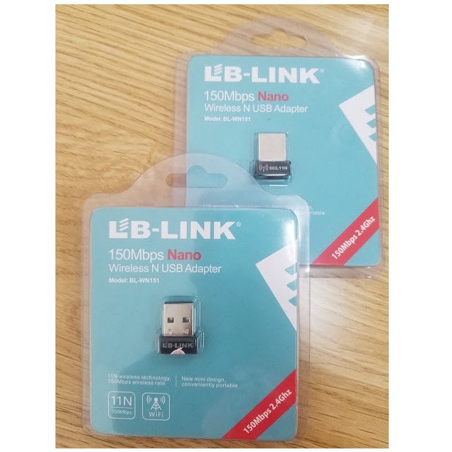 Bộ thu USB thu wifi Lblink 151 Nano tốc độ 150Mbps cho PC máy tính laptop hàng chất lượng cao | BigBuy360 - bigbuy360.vn