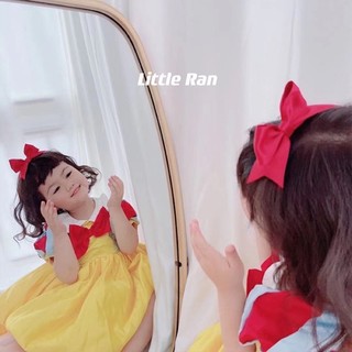 Kẹp tóc nơ bạch tuyết cho bé