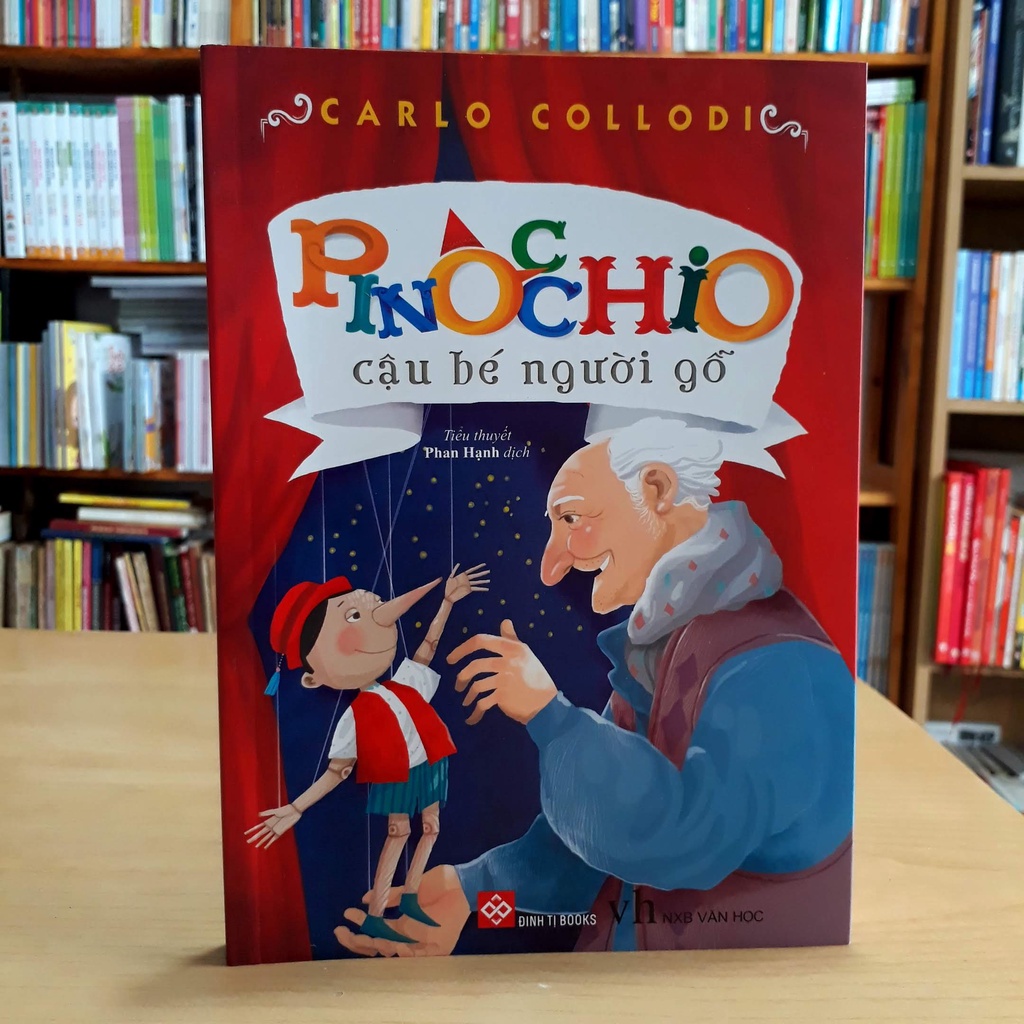 Sách - Pinocchio cậu bé người gỗ