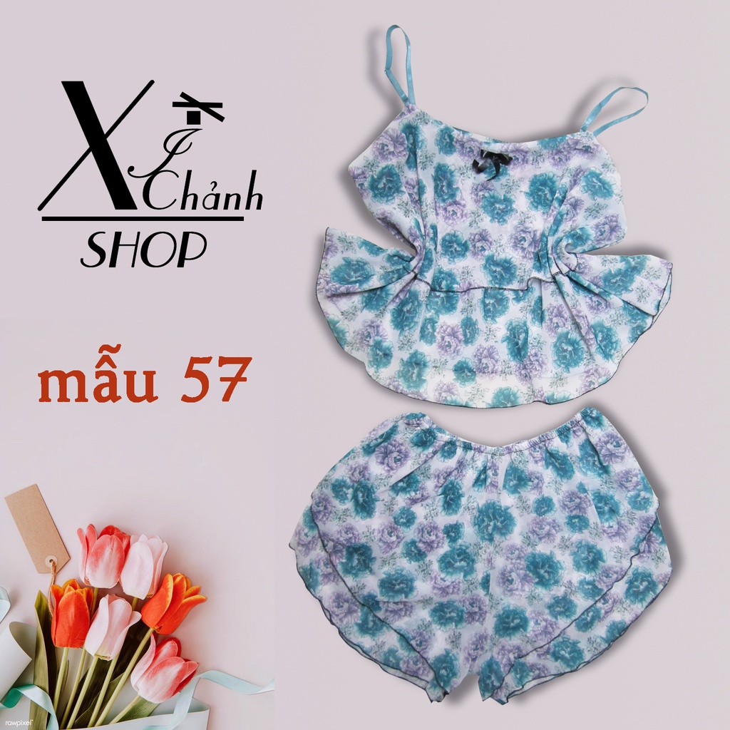 Đồ bộ bigsize 2 tầng vải voan