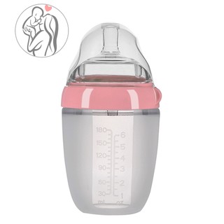 Bình Sữa Silicon Siêu Mềm 180ml
