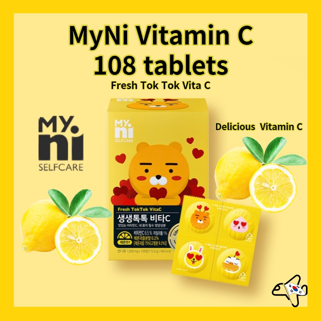 Set 108 viên vitamin C/ Vitamin C/ILDONG Vitamin C/ Hàn Quốc tự chăm sóc da