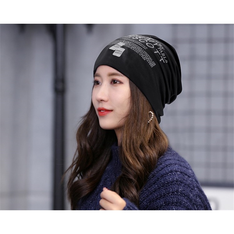 Mũ Beanie Phong Cách Hip hop Thời Trang Thu Đông Cho Nam Và Nữ