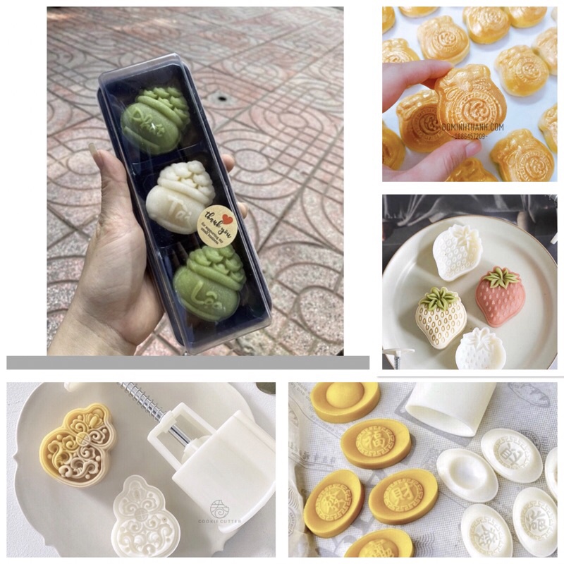 Khuôn trung thu,xôi đậu 50gr 2023