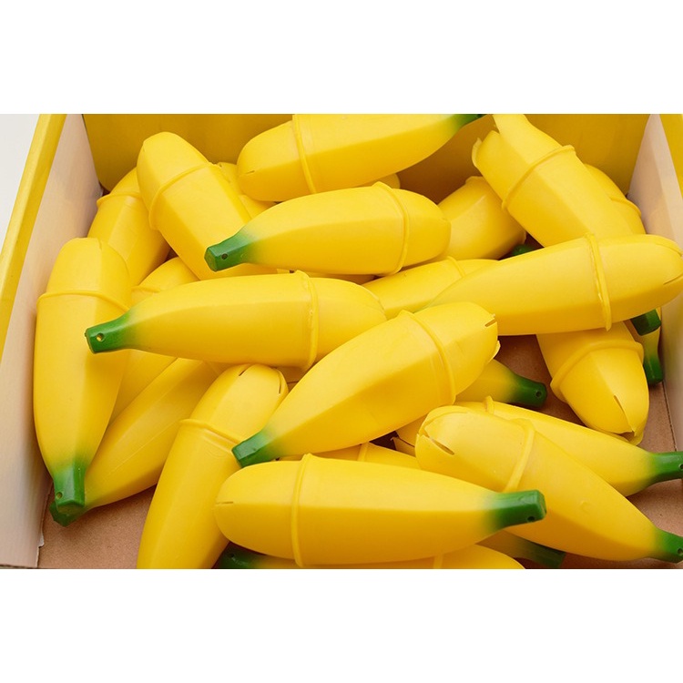 CHUỐI BÓP THÒ MẶT RA squishy quả chúi bóp vui