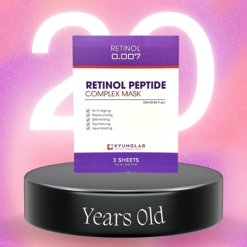 Mặt Nạ Giấy Chứa Retinol 0.007 KyungLab Peptide Complex Mask