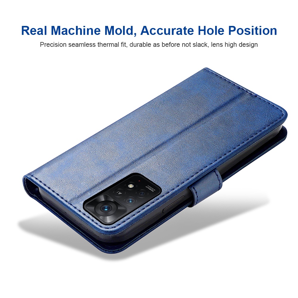 Ốp Lưng Điện Thoại Dạng Ví Da Lật Dành Cho Redmi Note11 Pro 5G Xiaomi Redmi Note 11 Pro Readmi Not 11S 4G 5G