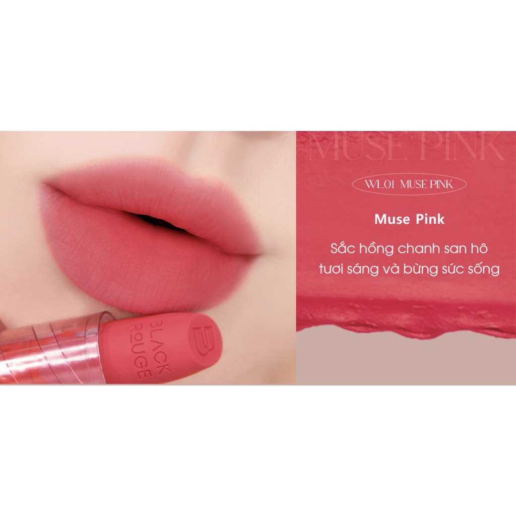 Son thỏi Black Rouge Wearable Velvet Lipstick
