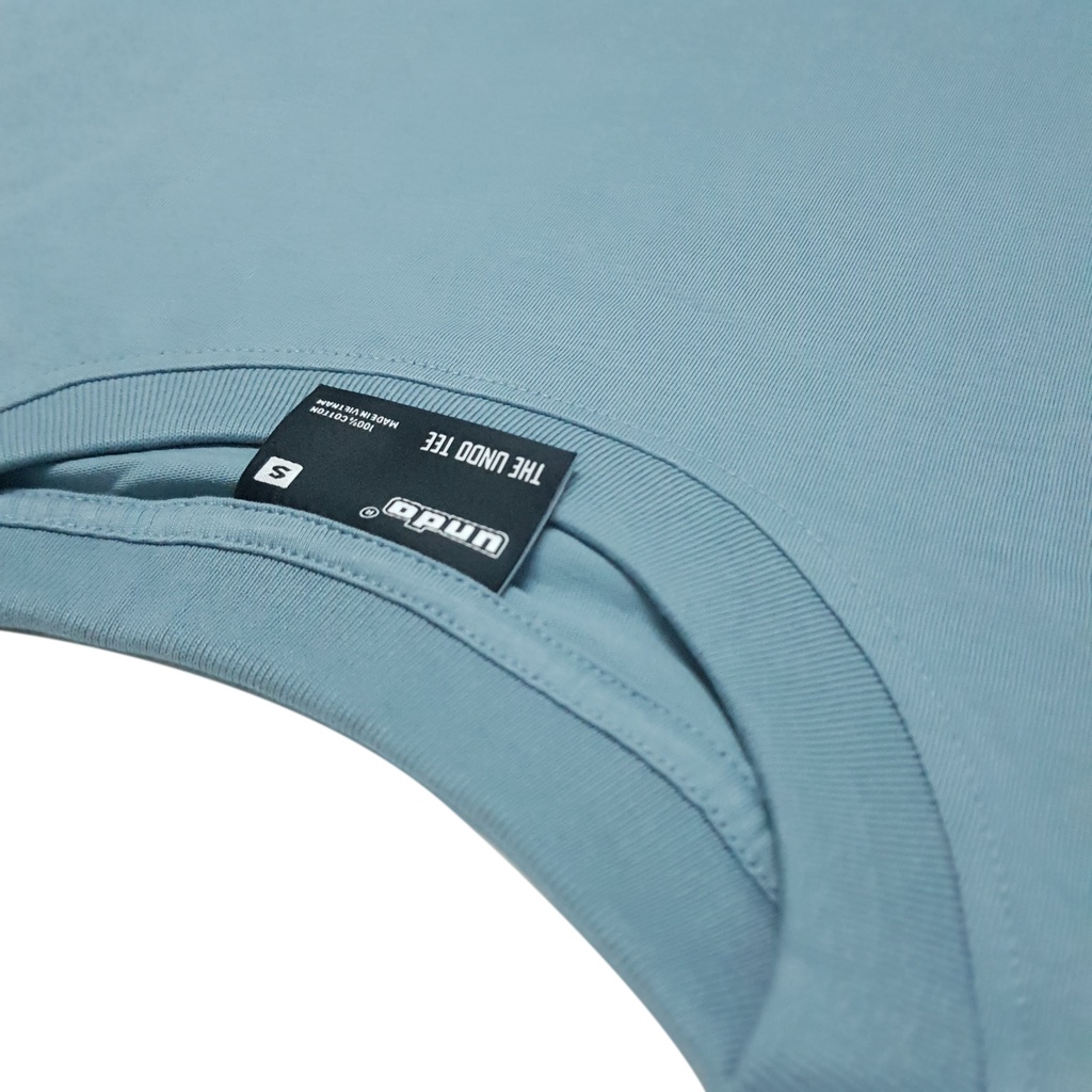 Áo Thun Unisex Undo Symbol 2.0 Màu Glacier 100% Standard Cotton - Local Brand Chính Hãng
