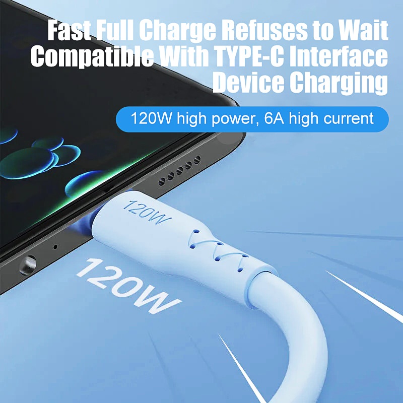 Dây Cáp Sạc Nhanh USB C Cho Samsung S21 S22 Ultra Type C Huawei P40 P50 Pro