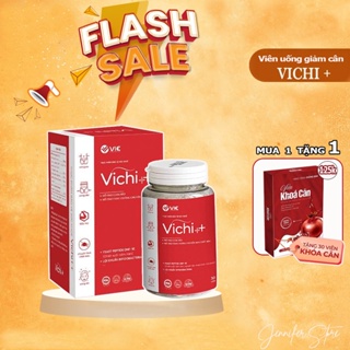 Viên Giảm cân Vichi ++ Tặng 30 viên Khóa Cân cấp tốc nhanh giảm béo an