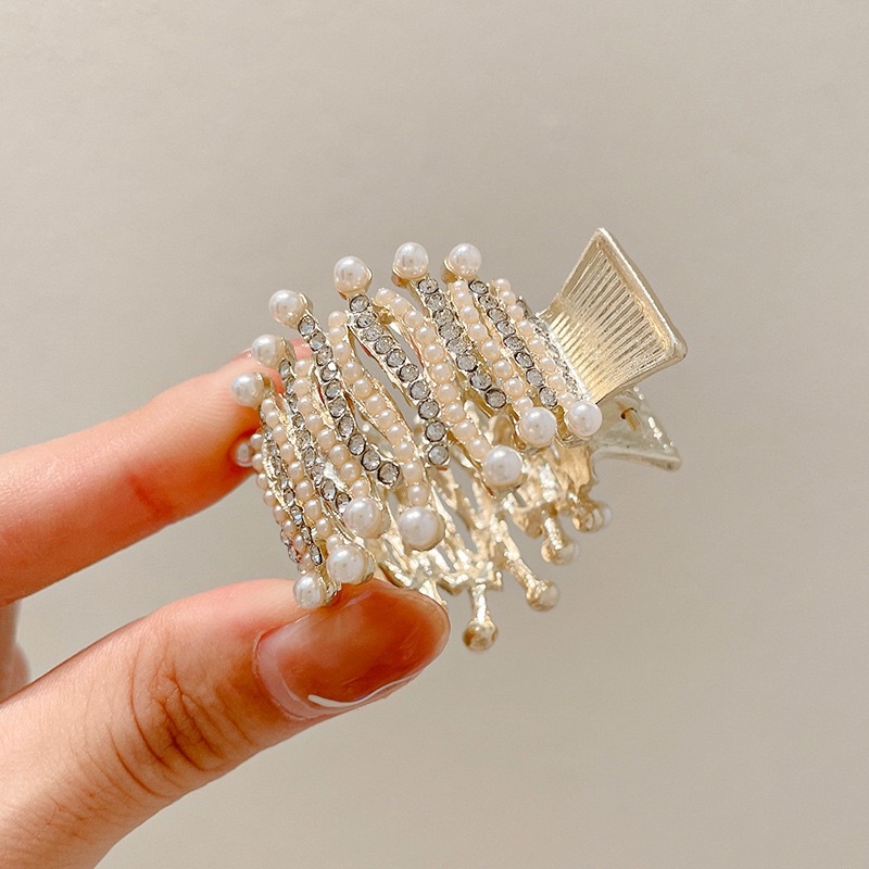 Kẹp càng cua đính đá cao cấp thời trang dành cho nữ