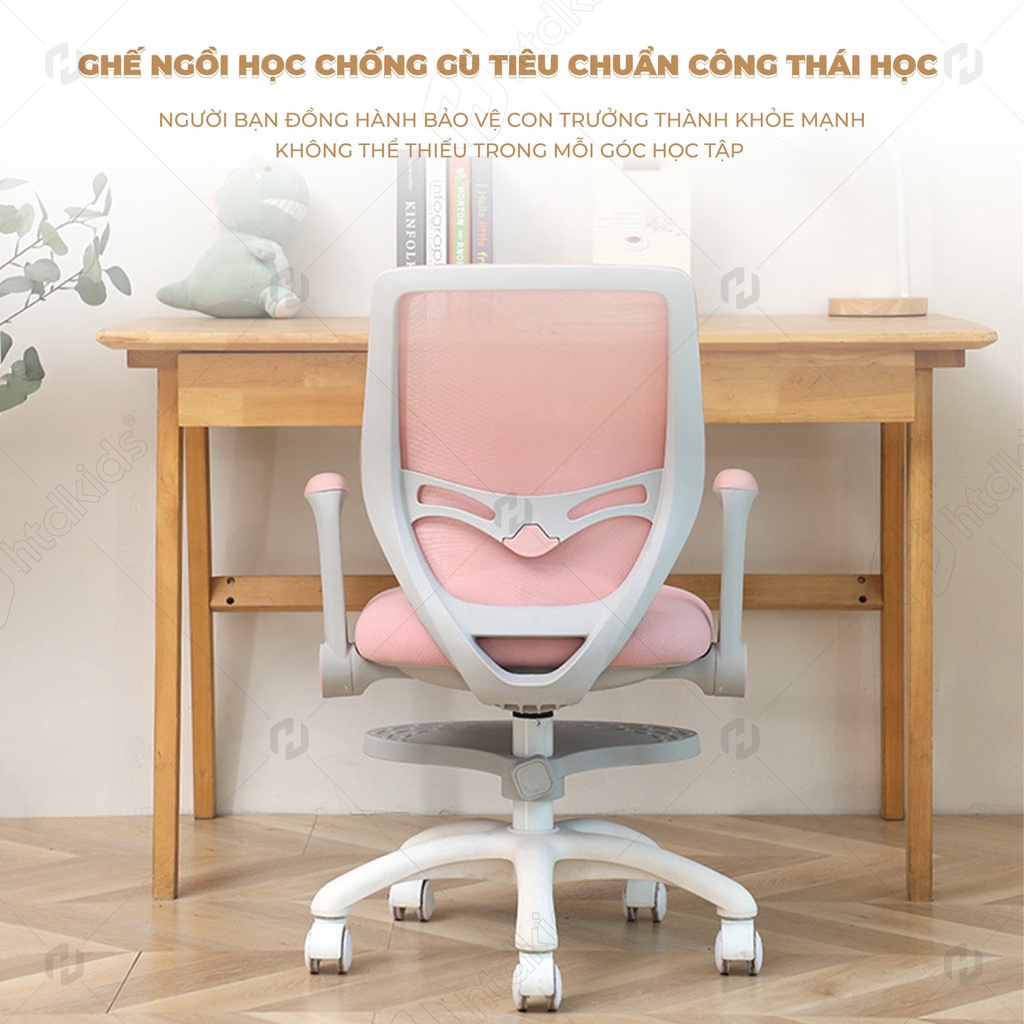 (Tặng bọc ghế) CM801 GHẾ NGỒI HỌC CHỐNG GÙ LƯNG TIÊU CHUẨN CÔNG THÁI HỌC