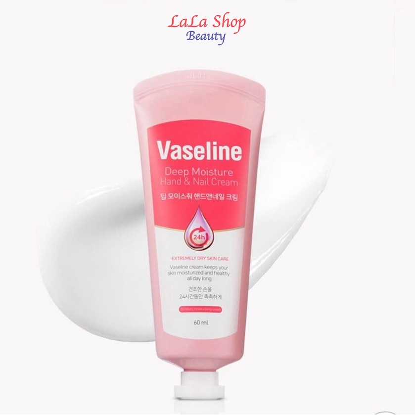 Kem Dưỡng Da Tay Vaseline Deep Moisture Hand & Nail Cream 60ml