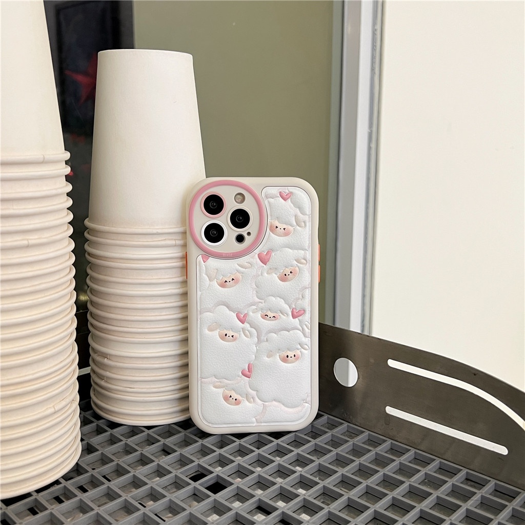 Ốp Điện Thoại Da Viền tpu Dẻo In Họa Tiết Hoạt Hình Góc Tròn Cho iphone 15 pro max 14 pro max 13 pro max 12 pro max