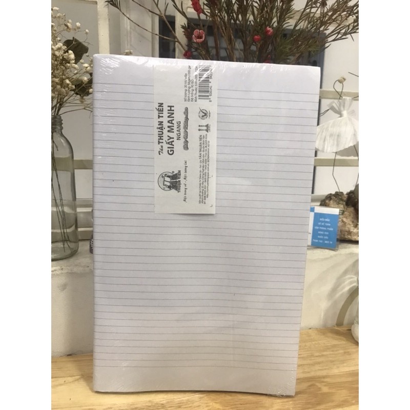 Giấy Kẻ Ngang Thuận Tiến Chính Hãng 58gsm - Giấy Manh viết thư (1 xấp 20 tờ)