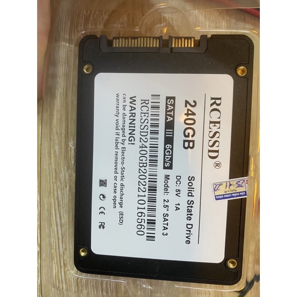 Ổ cứng SSD RCESSD 240Gb new 100%