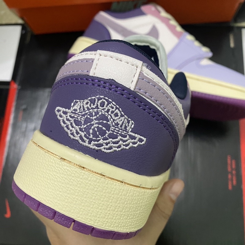 Giầy thể thao nam nữ 2xstore JD thấp tím hồng Fullbox