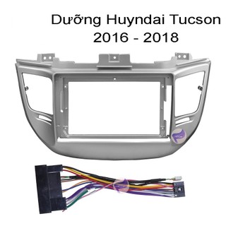 Mặt dưỡng màn hình android cho xe huyndai tucson 2017-2018