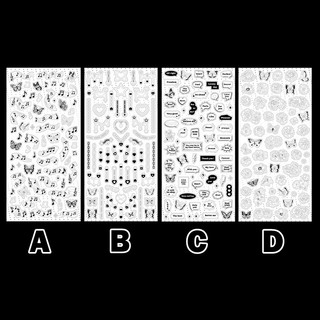 1 Sticker Dán Trang Trí Sổ Lưu Niệm