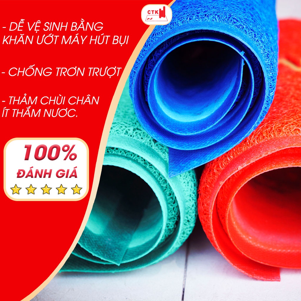 Thảm nhựa chùi chân Welcome size nhỏ, chống thấm nước 40cm x 60cm, 50cm x 70cm, 60cm x 90cm