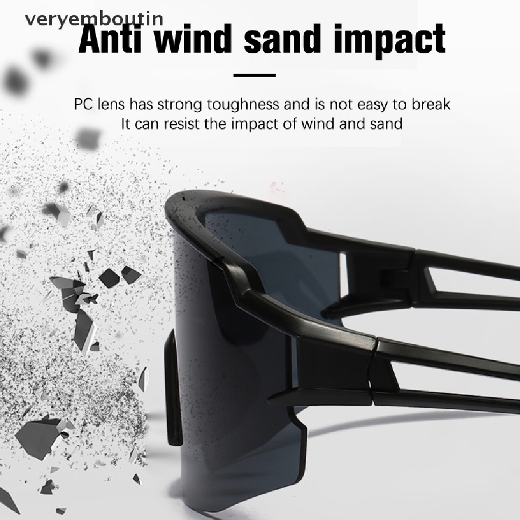 Kính Mát Bảo Vệ Mắt Chống Tia UV Khi Đạp Xe / Leo Núi / Câu Cá Ngoài Trời Cho Nam Và Nữ