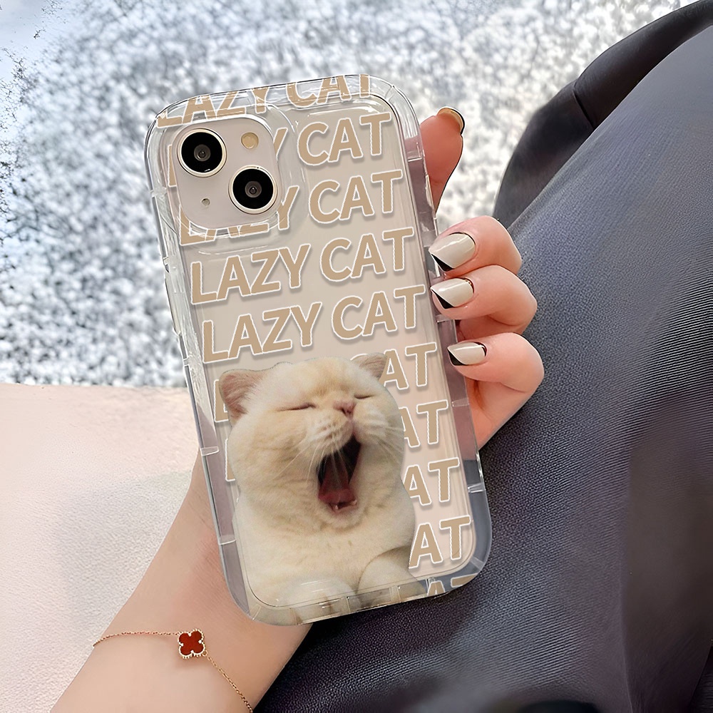 Ốp Điện Thoại Trong Suốt In Hình Chú Chó Cho iphone 14promax 11 13 12 7Plus X XS Max