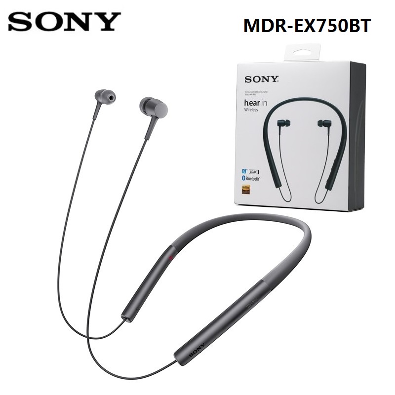 Tai Nghe Nhét Tai SONY MDR-EX750BT Kết Nối Bluetooth Không Dây Âm Thanh Stereo Sống Động Có Micro Chất Lượng Cao