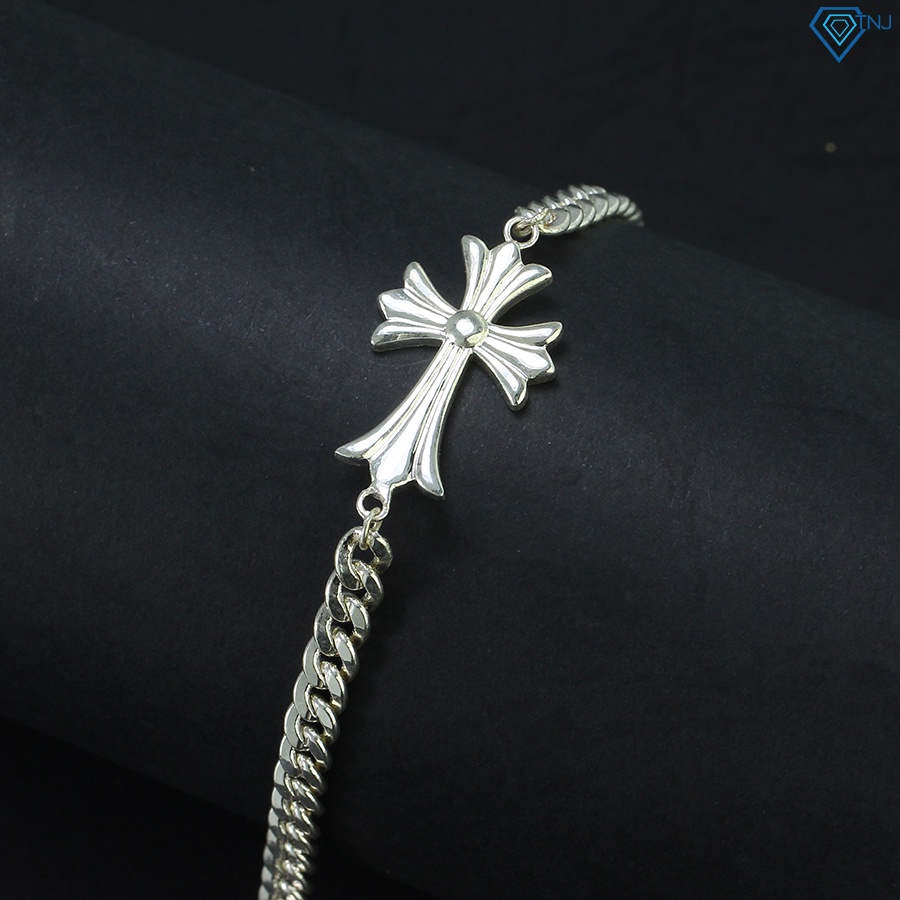 Vòng tay nam bạc thật hình thánh giá cá tính LTA0056 - Trang Sức TNJ