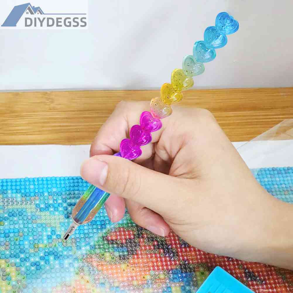 Bút Làm Tranh Đính Đá 5D DIY Nhiều Màu Sắc