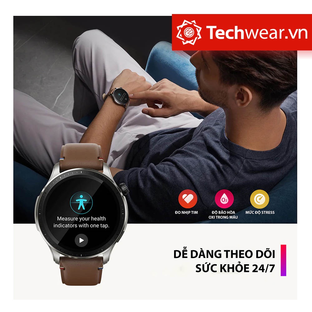 Huami Amazfit GTR 4 chính hãng phân phối DGW | Mới 100% nguyên hộp | Đồng hồ thông minh chính hãng bảo hành 12 tháng