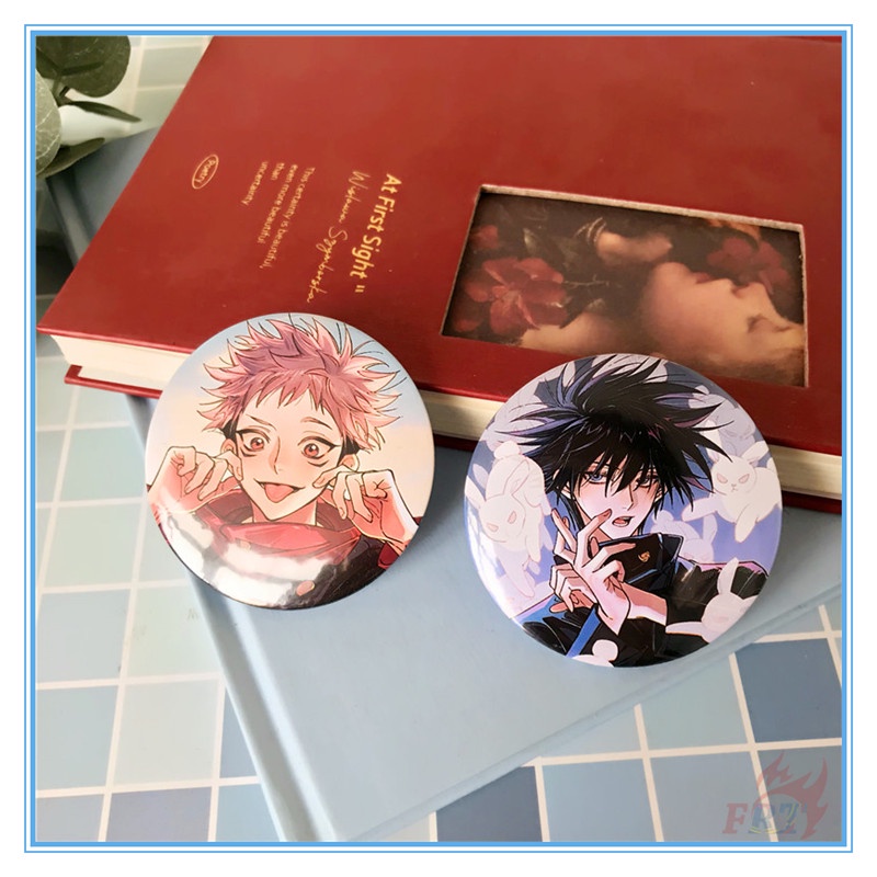 ❣️1 Huy Hiệu Anime Jujutsu Kaisen Kích Thước 58MM❣️ Ghim Cài Áo Hình Anime 9 Kiểu