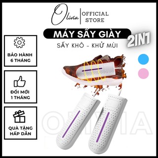 Máy Sấy Giày, máy sấy giày đa năng OLIVA 2IN1 Máy Làm Khô Giày, Hông Khô quần áo sưởi đồ, Khử mùi Hôi Tất Vớ, Diệt Vi K