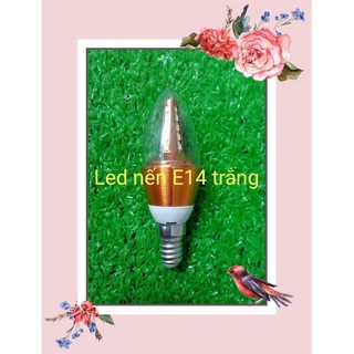 Bóng đèn led nến E27,E14 dùng trang trí