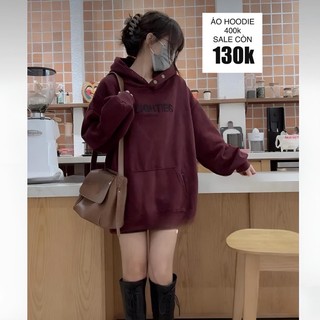 Hoodie mận chín