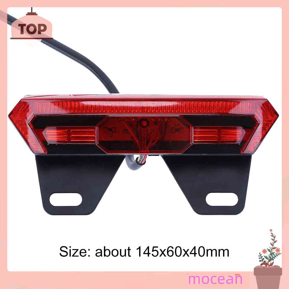 Đèn LED Xi Nhan 12V Chống Thấm Nước Gắn Đuôi Xe Đạp Điện