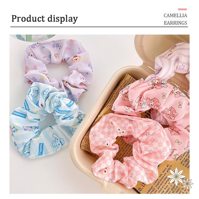 Dây Buộc Tóc Đuôi Ngựa Hoạt Hình Cỡ Lớn Ngọt Ngào Xinh Xắn